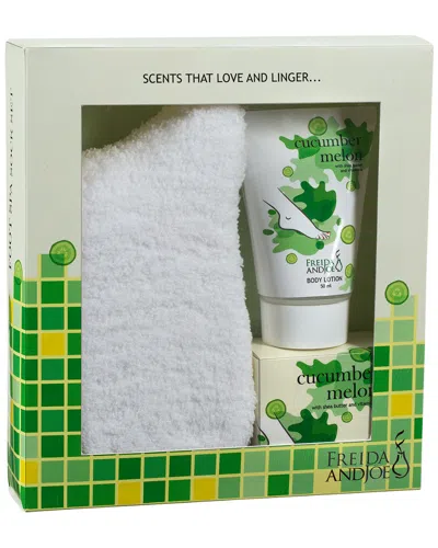 Freida & Joe Cucumber Melon Spa Sock Gift Set