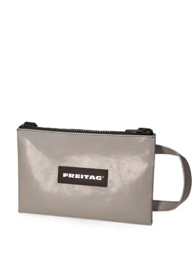 Freitag Eddie Extra-small Logo-patch Crossbody Bag In Neutral