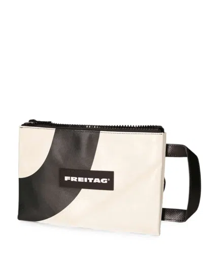 Freitag Eddie Logo-patch Backpack In Black