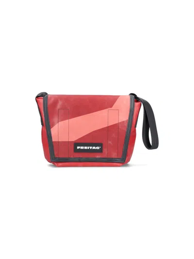 Freitag "f11 Lassie" Crossbody Bag In Red