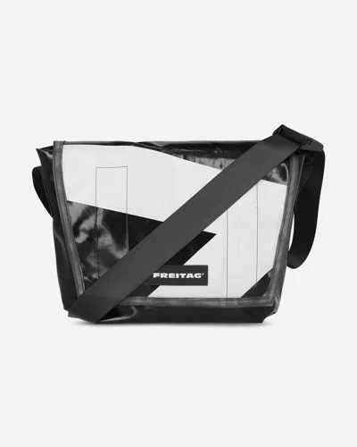 Freitag F14 Dexter Slim Messenger Bag White / Black In Multi