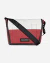 Freitag F14 Dexter Slim Messenger Bag White / Red In Multi