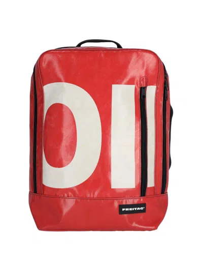 Freitag "f306 Hazzard" Backpack In Red
