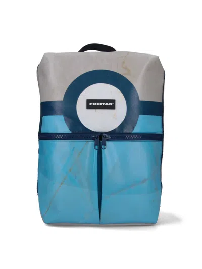 Freitag 'f49 Fringe' Backpack In Light Blue