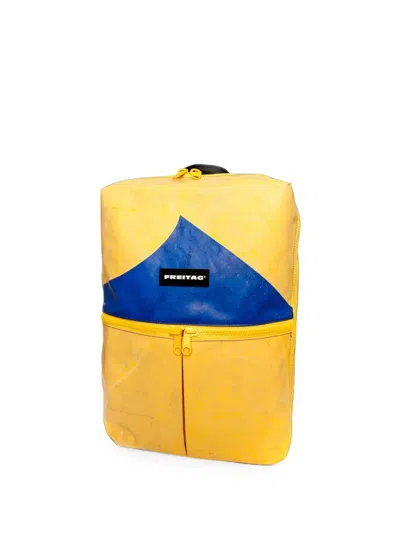Freitag F49 Fringe Backpack In Red