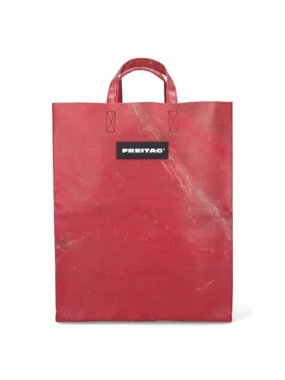 Freitag 'f52 Miami Vice' Tote Bag In Red