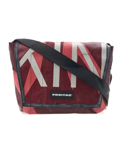 Freitag Flip Shoulder Bag In Red
