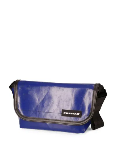 Freitag Hawaii Five-o Foldover-top Shoulder Bag In Blue