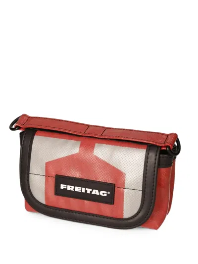 Freitag Heinz Zip-up Messenger Bag In Black