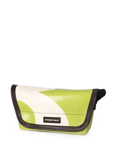 Freitag Jamie Logo-patch Belt Bag In Green