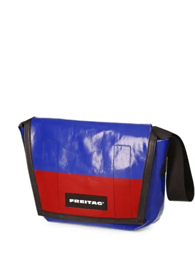 Freitag Lassie Logo-patch Shoulder Bag In Pink