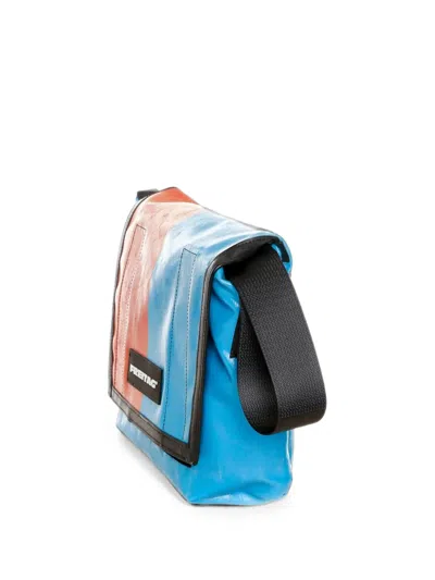 Freitag Lassie Two-tone Shoulder Bag In Brown