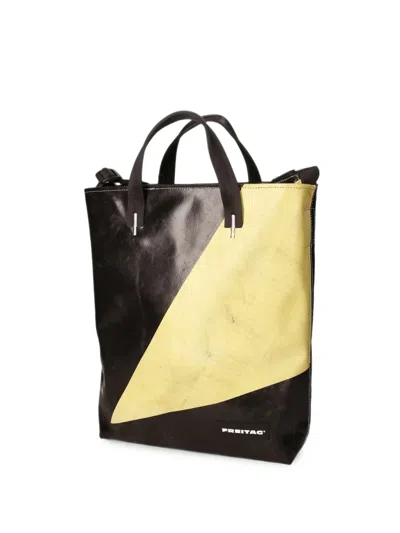 Freitag Leland Logo-patch Tote Bag In Pink