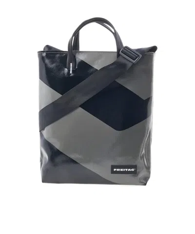 Freitag Logo Shoulder Bag In Black