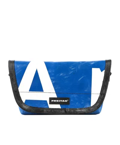 Freitag Logo Wallet In Blue