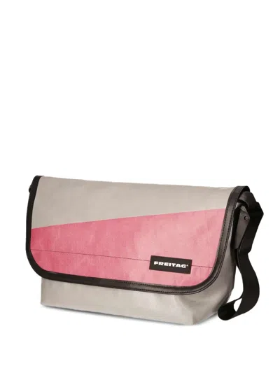 Freitag Medium Surfside6 Messenger Bag In Grey