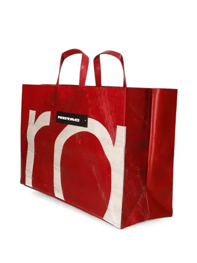 Freitag Miami Wide Tote Bag In Red