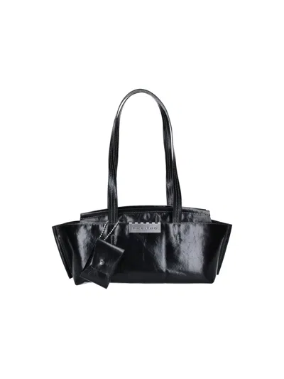 Freitag “nan” Shoulder Bag In Schwarz