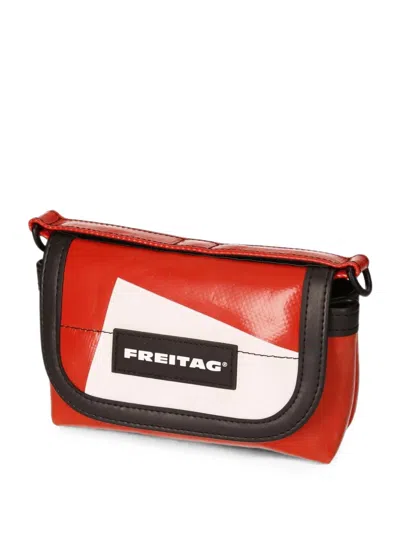 Freitag Small F142 Heinz 300438 Belt Bag In Red