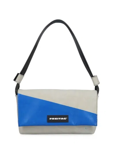 Freitag Small Laura Logo-patch Shoulder Bag In Multi