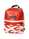 Freitag Walter Logo-patch Backpack In Red