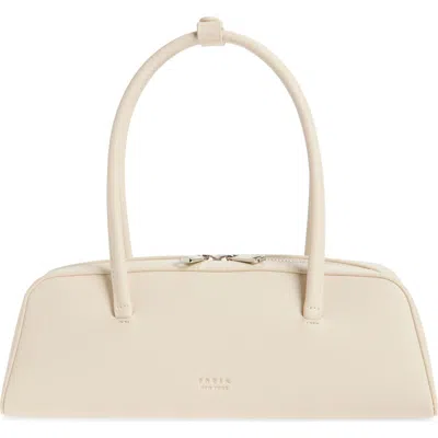 Freja New York Mercer Faux Leather To Handle Bag In Brown