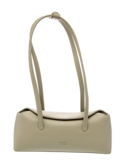 Pre-owned Freja Nyc Leather Chrystie In Green