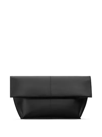 Freja Nyc Seamed Clutch Bag In Black
