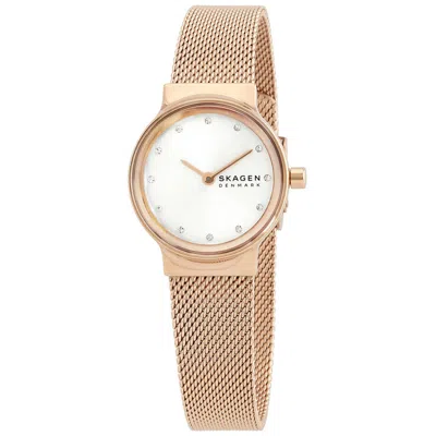Freja Skagen Women's  Silver Dial Watch In Silver