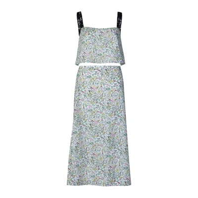 Freja Willow Floral Top And Skirt Set