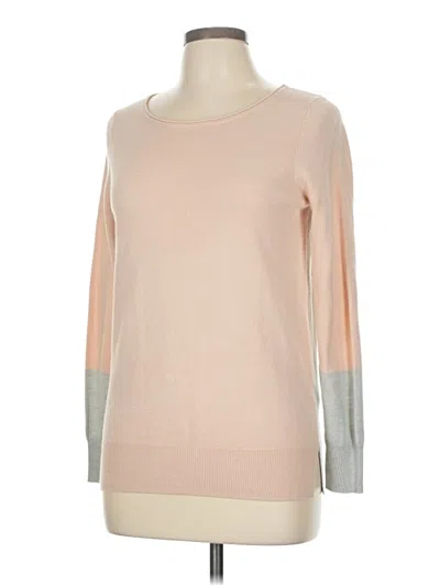 Pre-owned French Connection 3/4 Sleeve T-shirt In Pink