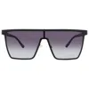 French Connection 46491fcu001 Smoke Shield Ladies Sunglasses 10270177.cgr Blksmk In Black