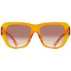 French Connection 58703fcu800 Brown Geometric Ladies Sunglasses 10262018.com Crybrn In Brown