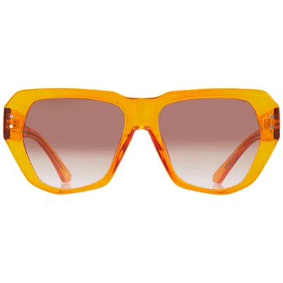 French Connection 58703fcu800 Brown Geometric Ladies Sunglasses 10262018.com Crybrn In Yellow