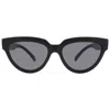 French Connection 59047fcu001 Smoke Cat Eye Ladies Sunglasses 10262012.com Blksmk In Black