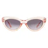 French Connection 59054fcu681 Smoke Cat Eye Ladies Sunglasses 10261793.lts Cry In Multi