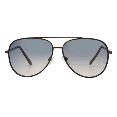 French Connection 59546fcu200 Brown Pilot Ladies Sunglasses 10262078.com Brnbrn In Blue