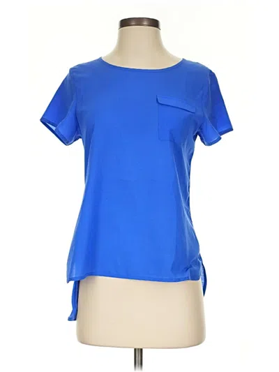 Pre-owned French Connection Active T-shirt In Blue