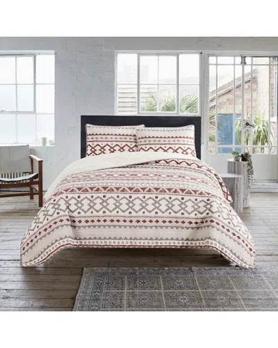 French Connection Adair Bedding 3pc Quilt Set In Multi