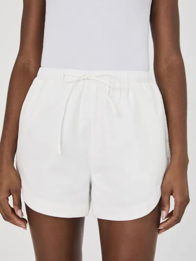 FRENCH CONNECTION ALEXIS COTTON DRAWSTRING SHORTS FRENCH CONNECTION SHORTS,79YAV1002
