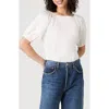 French Connection Alexis Raglan Puff Sleeve Top