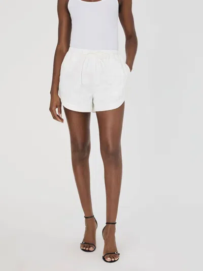 FRENCH CONNECTION ALEXIS SHORTS IN WHITE