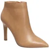 French Connection Ally Womens Vegan Leather Pump Ankle Boots In Green