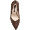 French Connection Anny Womens L Leather Pumps In Brown