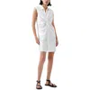 French Connection Aofie Sleeveless Dress In White