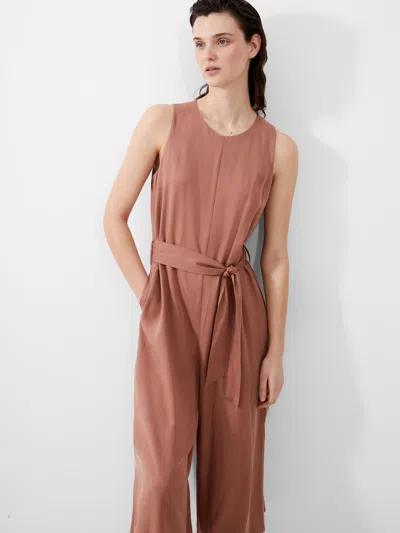 French Connection Arielle Jumpsuit  Dresses In Brown