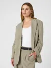 French Connection Azra Twill Blazer  Coats & Jackets In Green