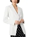 French Connection Azra Twill Cinched Jacket In White