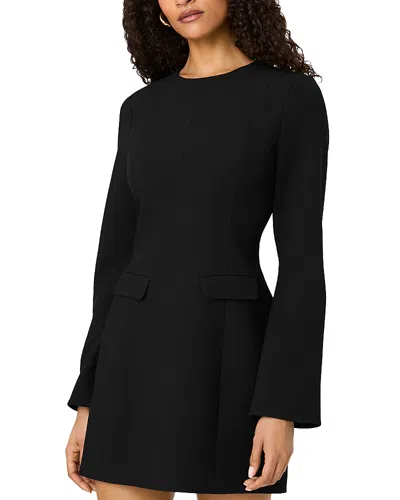 French Connection Azra Twill Dress In Black
