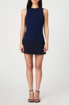 French Connection Azra Twill Skort In Marine